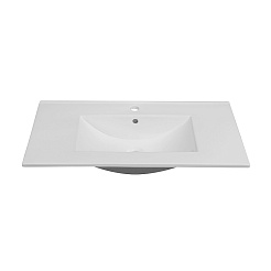 Зов Мебель для ванной Дион 80 подвесная фисташковая – фотография-6