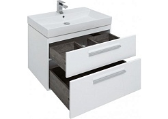 Aquanet Мебель для ванной Nova 75 белая – фотография-7