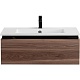 Cezares Тумба под раковину Slider 80 подвесная дымчатый орех – фотография-13