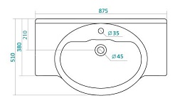 Opadiris Мебель для ванной Риспекто 85 орех антикварный – фотография-6