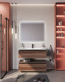 Cezares Тумба Slider 100 дымчатый орех – фотография-18