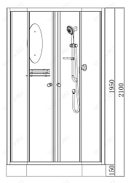 Nautico Душевая кабина Econom N-80C – фотография-3