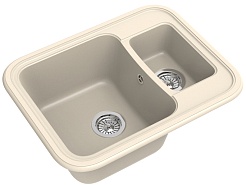 Ewigstein Мойка кухонная Antik 60K крем – фотография-1
