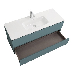 BelBagno Тумба под раковину Kraft 120 подвесная Голубой матовый – фотография-5