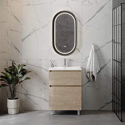 Teymi Тумба с раковиной Laina 60 дуб светлый – фотография-14