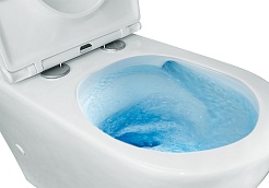 Azario Унитаз-компакт Grado AZ-2141 UQ1 безободковый с бачком с сиденьем микролифт белый – фотография-10