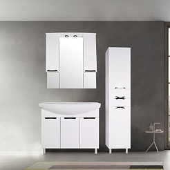 ASB-Mebel Тумба с раковиной Мессина 100/3 белая – фотография-7