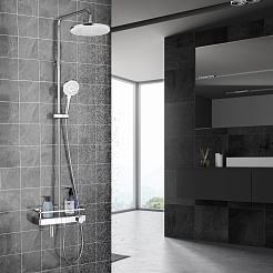 Lemark Душевая система Tropic LM7011C с термостатом хром – фотография-2