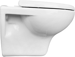 Azario Унитаз подвесной Stella AZ-VT005+AZ-VT005sc белый – фотография-4