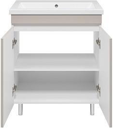 Misty Тумба под раковину Майна 70 сливки/белая – фотография-3