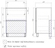 Vigo Тумба с раковиной Otti 600-0-2 белая – фотография-33