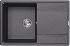 Florentina Мойка кухонная Липси 780 черная – фотография-1