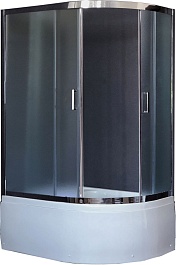 Royal Bath Душевой уголок RB 8120BK-С-CH L – фотография-1