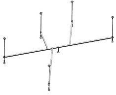 Am.Pm Каркас для ванны Like 170x110 R