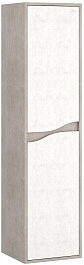 Onika Шкаф пенал Брендон 35.10 камень светлый/бетон крем – фотография-1