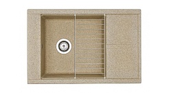Акватон Кухонная мойка Делия 78 песочный – фотография-3