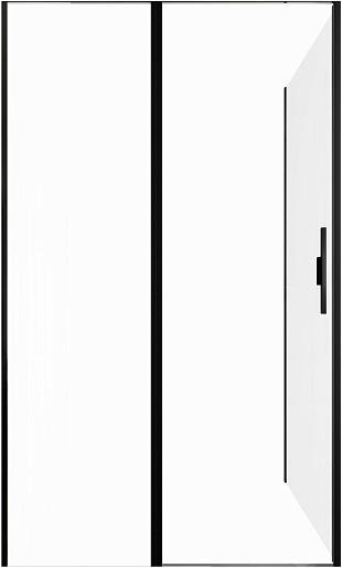 Allen Brau Душевой уголок Priority 120x100 3.31033.BBA/3.31048.BBA чёрный браш – фотография-6