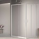 RGW Душевой уголок Passage PA-040 100x80 профиль хром стекло матовое сатинат – фотография-6