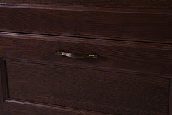 ASB-Woodline Тумба с раковиной Прато 70 антикварный орех, массив ясеня – фотография-3