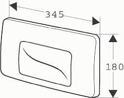 Schwab Кнопка смыва Gala-S – фотография-2