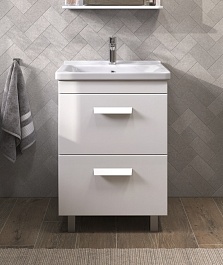 Vigo Тумба с раковиной Nova 2-600 белая – фотография-3