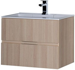 Aquanet Тумба с раковиной Алвита 70 ясень коимбро – фотография-5