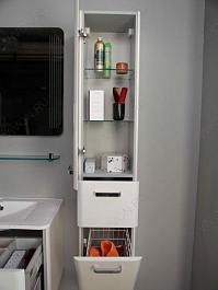 Акватон Пенал для ванной "Валенсия" R жемчуг – фотография-3