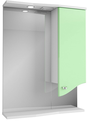 Merkana Мебель для ванной комнаты Роман 60 салатовая – картинка-9