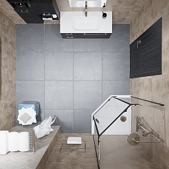 Triton Душевой уголок Дека-Блэк 90/90 Щ0000059782 – фотография-8