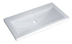 Opadiris Мебель для ванной "Палермо 90" белая – фотография-5