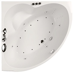 Aquatika Акриловая ванна Аквастандарт Эпюра Sensa 140x140 cм – фотография-1