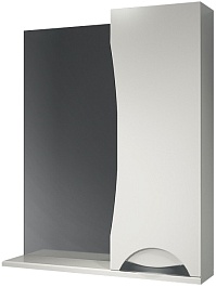 Какса-а Зеркальный шкаф Каприз 65 R белый – фотография-1