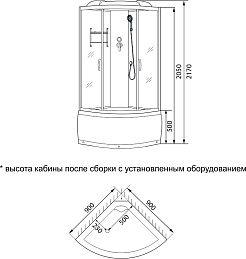 Luxus Душевая кабина T10 Nemi – фотография-2