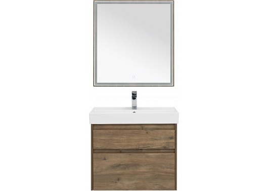 Aquanet Мебель для ванной Nova Lite 90 2 ящика, дуб рустикальный – картинка-3