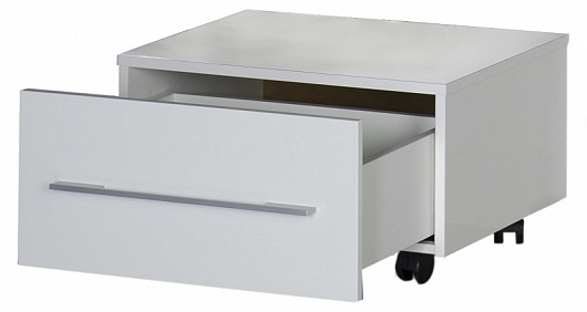 Aquanet Тумба подкатная "Нота 58" белая – картинка-3