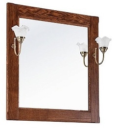 Водолей Зеркало Дубини 65 орех – фотография-1