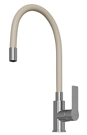 Mixline Смеситель для кухни 35k ML35-095 бежевый – фотография-1