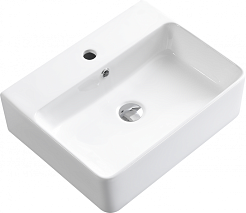 Esbano Раковина накладная Circon 52 белая – фотография-1