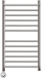 Point Полотенцесушитель электрический П11 500x800 PN10158SPE с полкой хром – фотография-2