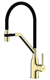 Frap Смеситель для кухни H97 F4497-3 золотой сатин – фотография-1