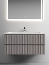 Sancos Тумба с раковиной Snob T 100 doha soft раковина Grace 101 CN7013 – фотография-5