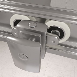 RGW Душевой уголок Passage PA-145 100x80 профиль хром стекло прозрачное – фотография-6