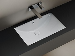 Ceramicanova Мебельная раковинам Era 60 CN6082 белая – фотография-3