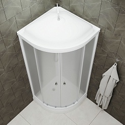 Triton Душевая кабина Ультра 100/100 А с полочкой Щ0000061833 – фотография-4