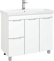 Onika Тумба под раковину Айленд 90 с б/к белая