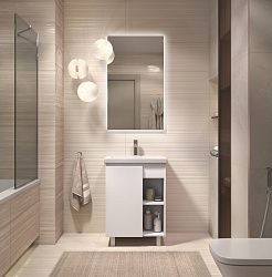 Vigo Мебель для ванной Milos 600-1-0 белая матовая – фотография-2