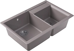 Florentina Мойка кухонная Касси 780 грей – фотография-2
