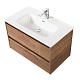 BelBagno Тумба с раковиной Kraft 100 подвесная Rovere tabacco – картинка-19