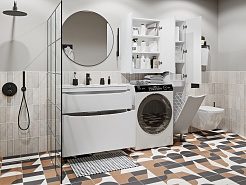 Vivon Шкаф навесной Ostin 60 белый матовый – фотография-7