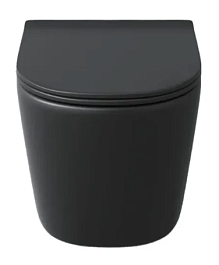 Iberica Blanca Унитаз подвесной Burgos Mini безободковый, с микролифтом – фотография-3